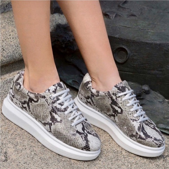 Snake Print Atelier Kolton shoes - Picture 1 of 13